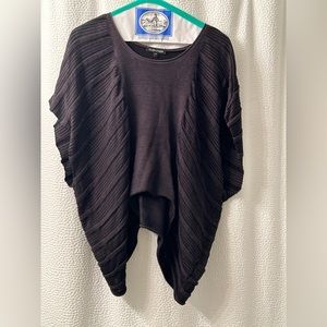 Eileen Fisher Black Knit Sweater XS